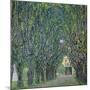 Avenue in the Park of Kammer Castle, 1912-Gustav Klimt-Mounted Giclee Print