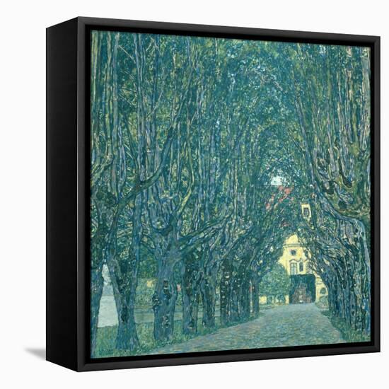 Avenue in the Park of Schloss Kammer, 1912-Gustav Klimt-Framed Stretched Canvas