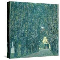 Avenue in the Park of Schloss Kammer, 1912-Gustav Klimt-Stretched Canvas