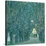 Avenue in the Park of Schloss Kammer, 1912-Gustav Klimt-Stretched Canvas