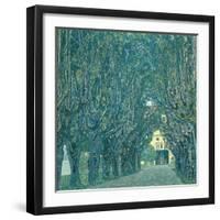 Avenue in the Park of Schloss Kammer, 1912-Gustav Klimt-Framed Giclee Print