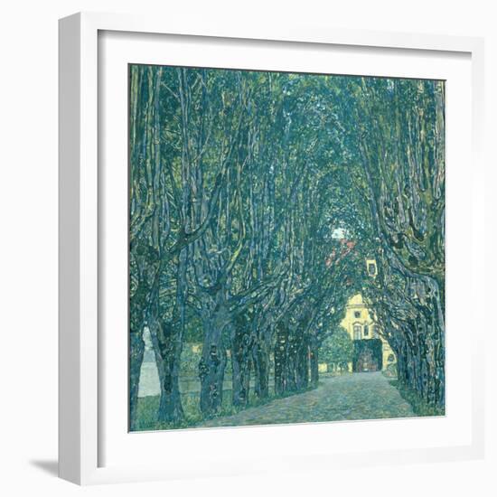 Avenue in the Park of Schloss Kammer, 1912-Gustav Klimt-Framed Giclee Print