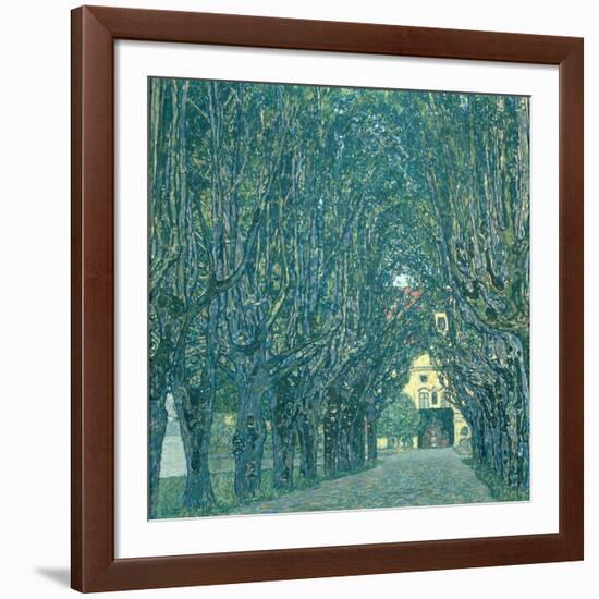 Avenue in the Park of Schloss Kammer, 1912-Gustav Klimt-Framed Giclee Print