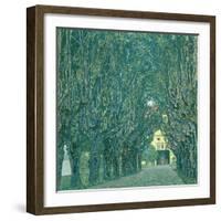 Avenue in the Park of Schloss Kammer, 1912-Gustav Klimt-Framed Giclee Print