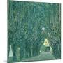 Avenue in the Park of Schloss Kammer, 1912-Gustav Klimt-Mounted Giclee Print