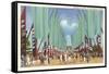 Avenue of Flags, Chicago World's Fair-null-Framed Stretched Canvas