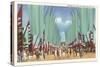 Avenue of Flags, Chicago World's Fair-null-Stretched Canvas