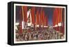 Avenue of Flags, Chicago World's Fair-null-Framed Stretched Canvas