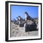 Avenue of Lions, Delos, c600BC-Unknown-Framed Giclee Print