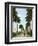 Avenue of Palms, Havana, 1903-null-Framed Premium Giclee Print