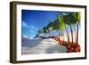 Avenue of Rhubarb Sticks and Fruit in a Sugar Desert-Hartmut Seehuber-Framed Photographic Print