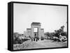 Avenue of Sphinxes, Karnak, Egypt, 1878-null-Framed Stretched Canvas