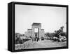 Avenue of Sphinxes, Karnak, Egypt, 1878-null-Framed Stretched Canvas