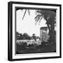 Avenue of Sphinxes, Karnak, Egypt, C1890-Newton & Co-Framed Photographic Print