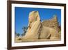 Avenue of Sphinxes, Luxor Temple, UNESCO World Heritage Site, Luxor, Egypt, North Africa, Africa-Jane Sweeney-Framed Photographic Print