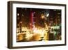 Avenue of the Americas by Night-Philippe Hugonnard-Framed Giclee Print