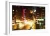 Avenue of the Americas by Night-Philippe Hugonnard-Framed Giclee Print