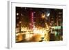 Avenue of the Americas by Night-Philippe Hugonnard-Framed Giclee Print