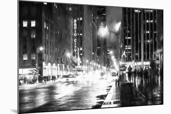 Avenue of the Americas-Philippe Hugonnard-Mounted Giclee Print