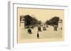 Avenue of the Champs-Elysees-Helio E. Ledeley-Framed Art Print