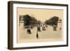 Avenue of the Champs-Elysees-Helio E. Ledeley-Framed Art Print
