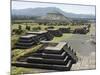 Avenue of the Dead and the Pyramid of the Sun in Background, North of Mexico City, Mexico-Robert Harding-Mounted Photographic Print