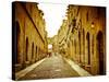 Avenue of the Knights (Ippoton Street), Rhodes Town, Rhodes, Greece-Doug Pearson-Stretched Canvas