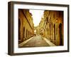 Avenue of the Knights (Ippoton Street), Rhodes Town, Rhodes, Greece-Doug Pearson-Framed Photographic Print