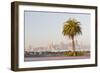 Avenue of the Palma, Treasure Island, Skyline San Francisco, California, Usa-Rainer Mirau-Framed Photographic Print