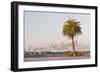 Avenue of the Palma, Treasure Island, Skyline San Francisco, California, Usa-Rainer Mirau-Framed Photographic Print