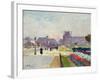 Avenue Paul Deroulede, Tuileries, Paris-Jules Ernest Renoux-Framed Giclee Print