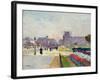 Avenue Paul Deroulede, Tuileries, Paris-Jules Ernest Renoux-Framed Giclee Print