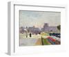 Avenue Paul Deroulede, Tuileries, Paris-Jules Ernest Renoux-Framed Giclee Print