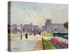 Avenue Paul Deroulede, Tuileries, Paris-Jules Ernest Renoux-Stretched Canvas