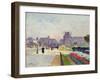 Avenue Paul Deroulede, Tuileries, Paris-Jules Ernest Renoux-Framed Giclee Print