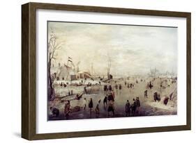 Avercamp: Winter-Hendrick Avercamp-Framed Giclee Print