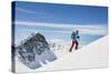 Averill Doering Ski Tours Near The Opus Hut, San Juan Range, Colorado-Louis Arevalo-Stretched Canvas