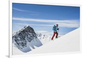 Averill Doering Ski Tours Near The Opus Hut, San Juan Range, Colorado-Louis Arevalo-Framed Photographic Print