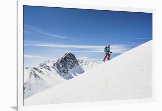 Averill Doering Ski Tours Near The Opus Hut, San Juan Range, Colorado-Louis Arevalo-Framed Photographic Print