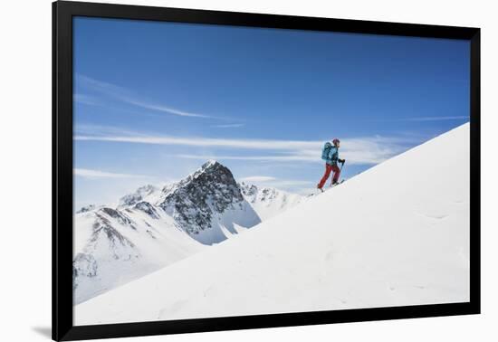 Averill Doering Ski Tours Near The Opus Hut, San Juan Range, Colorado-Louis Arevalo-Framed Photographic Print