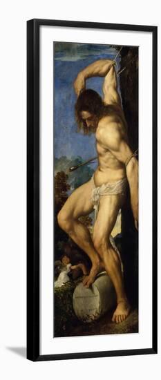 Averoldi Polyptych (detail)-Titian (Tiziano Vecelli)-Framed Giclee Print