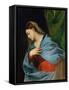 Averoldi Polyptych (detail)-Titian (Tiziano Vecelli)-Framed Stretched Canvas