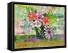 Avery Daisy Flowers-Blenda Tyvoll-Framed Stretched Canvas