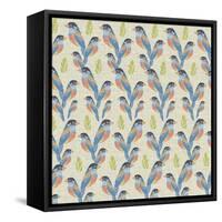 Aves, Barbudo Tucan-Belen Mena-Framed Stretched Canvas