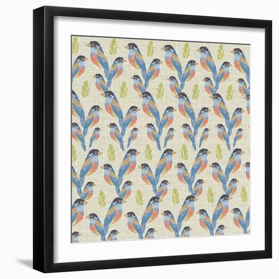 Aves, Barbudo Tucan-Belen Mena-Framed Giclee Print