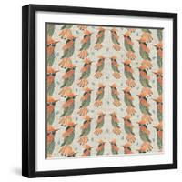 Aves, Coqueta Lentejuelada-Belen Mena-Framed Giclee Print