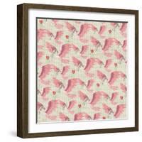 Aves, Espátula Rosada-Belen Mena-Framed Giclee Print