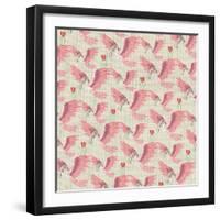 Aves, Espátula Rosada-Belen Mena-Framed Giclee Print