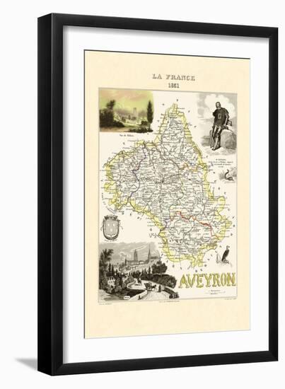Aveyron-Alexandre Vuillemin-Framed Art Print