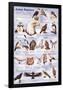 Avian Raptors Birds Of Prey Educational Science Chart Poster-null-Framed Poster